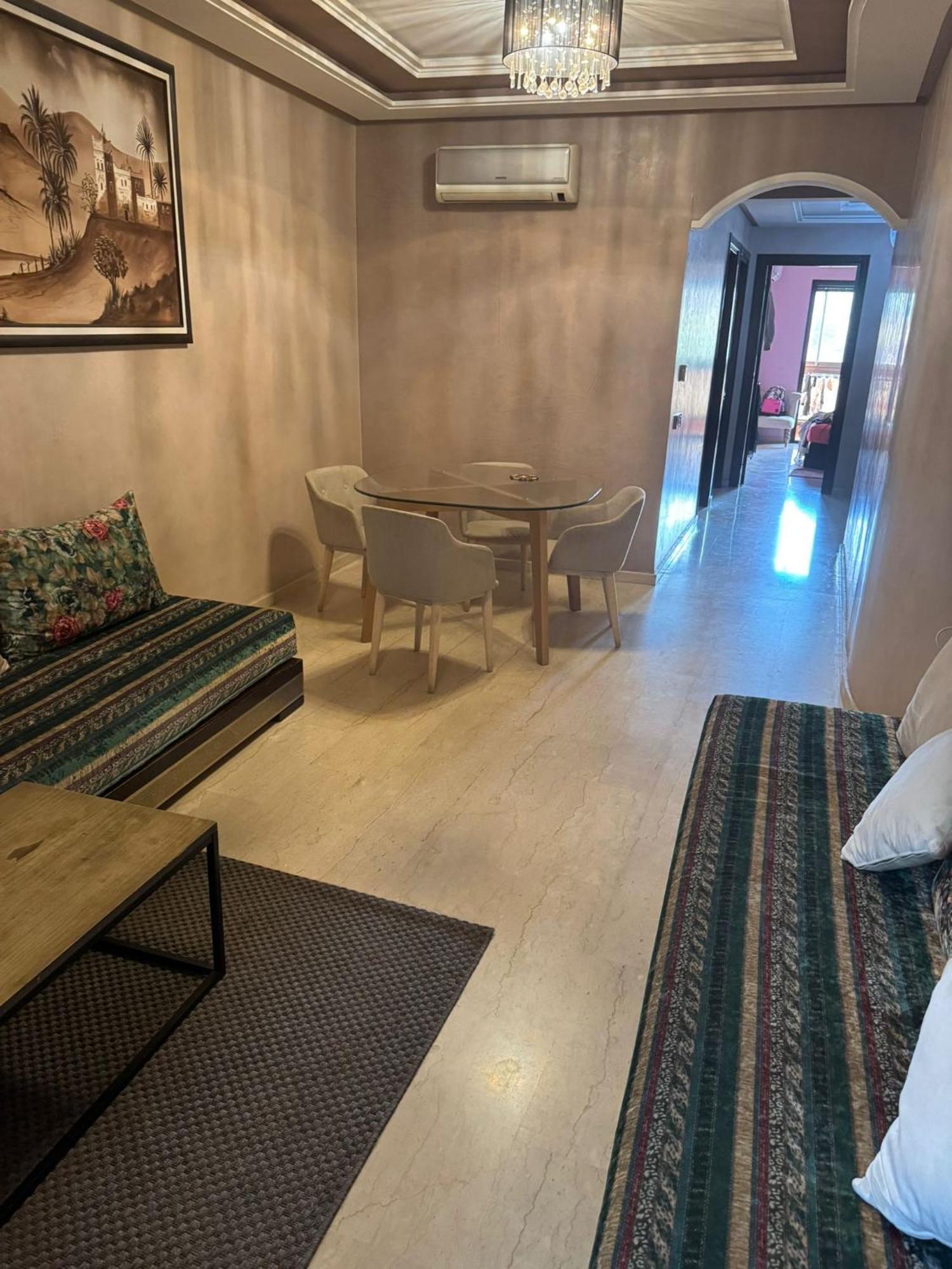 Stylish Gueliz Apartment With Beautiful Terrace Марракеш Экстерьер фото